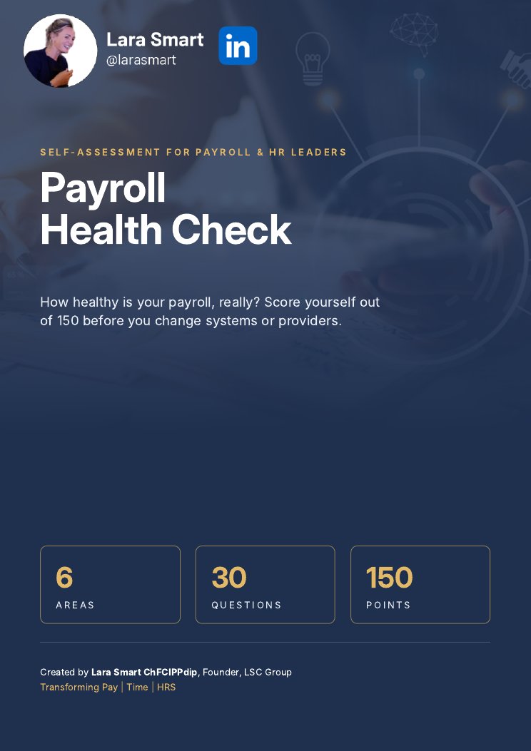 Payroll Health Check cover
